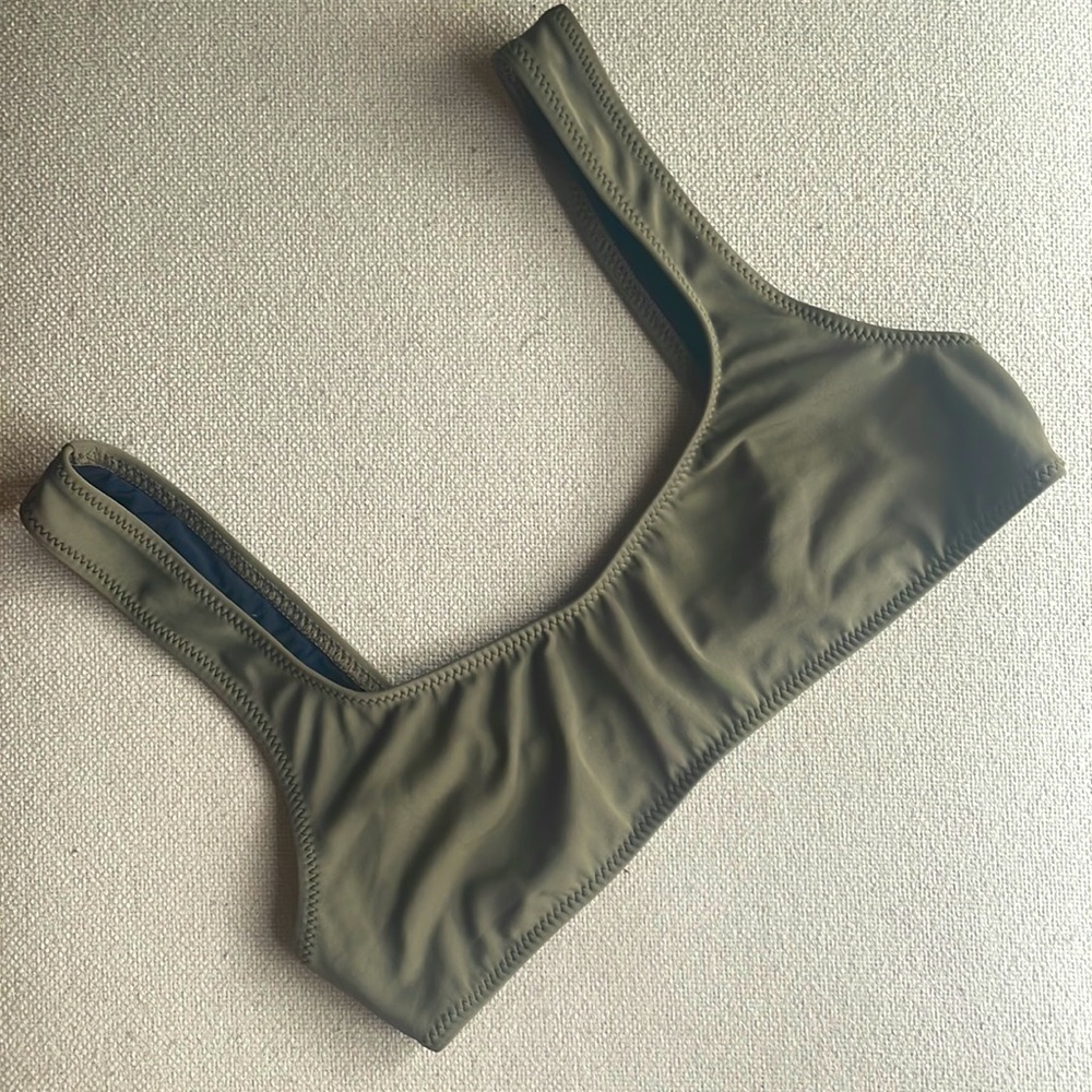 Solid & Striped Swim Top
